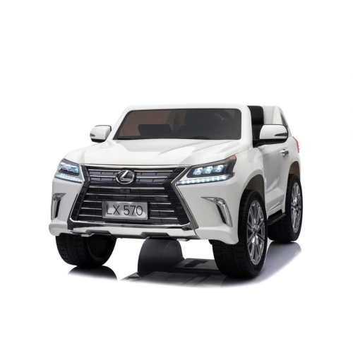 Pojazd na akumulator  Lexus LX570 Biały (DK-LX570)